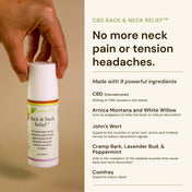 Back & Neck Relief (CBD-Enhanced)