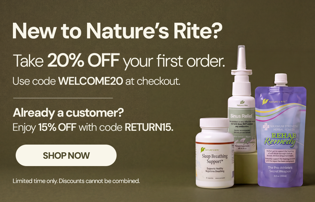 Nature's Rite special offer