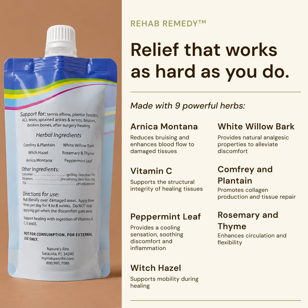 REHAB Remedy – Bruise, Strain, & Tear Repair